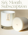 Candle Refill Subscription - Six Month Prepaid