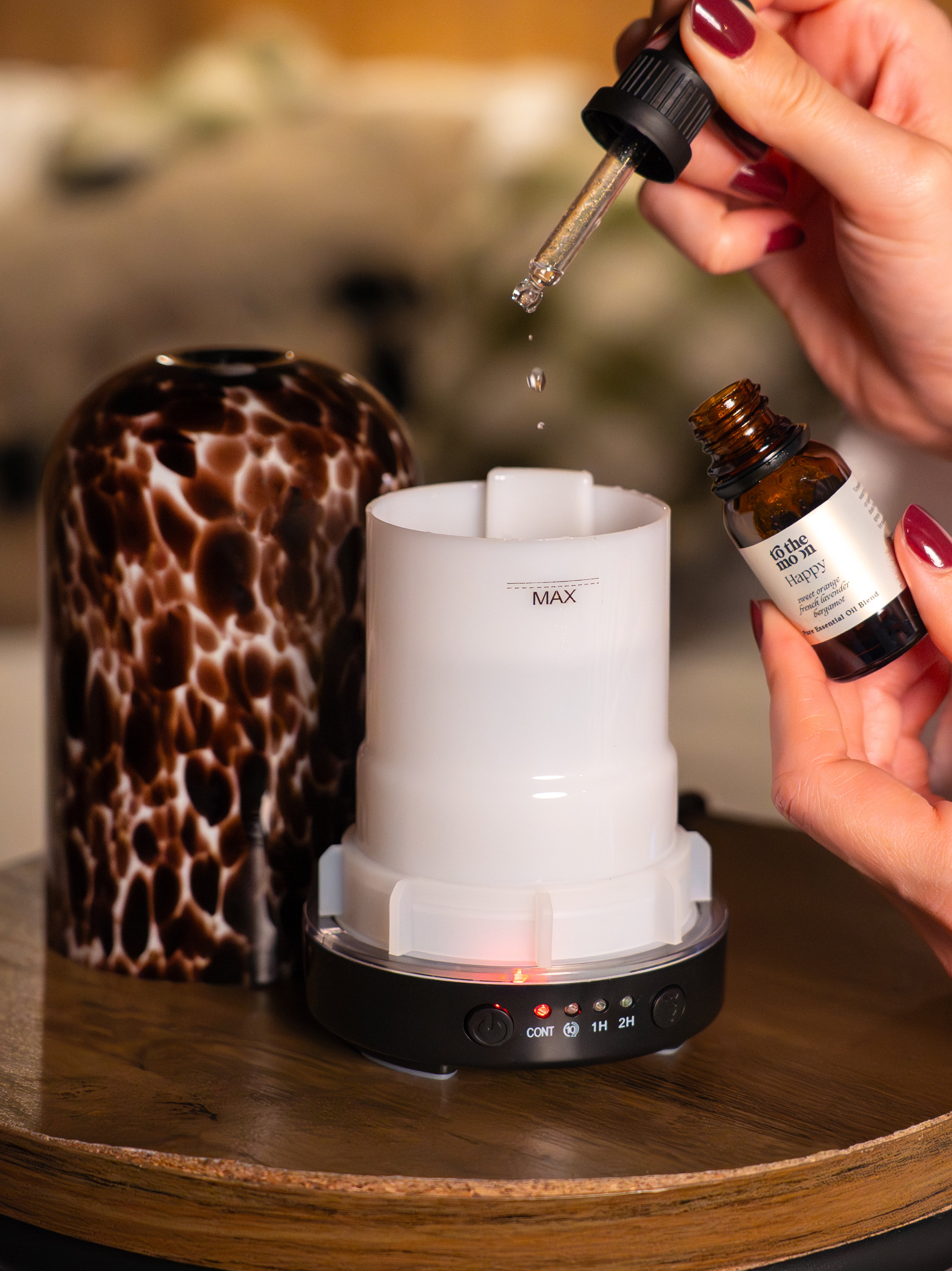 Tortoiseshell Glass Electric Diffuser – To The Moon