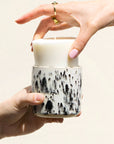 Ink Splash Refillable Candle